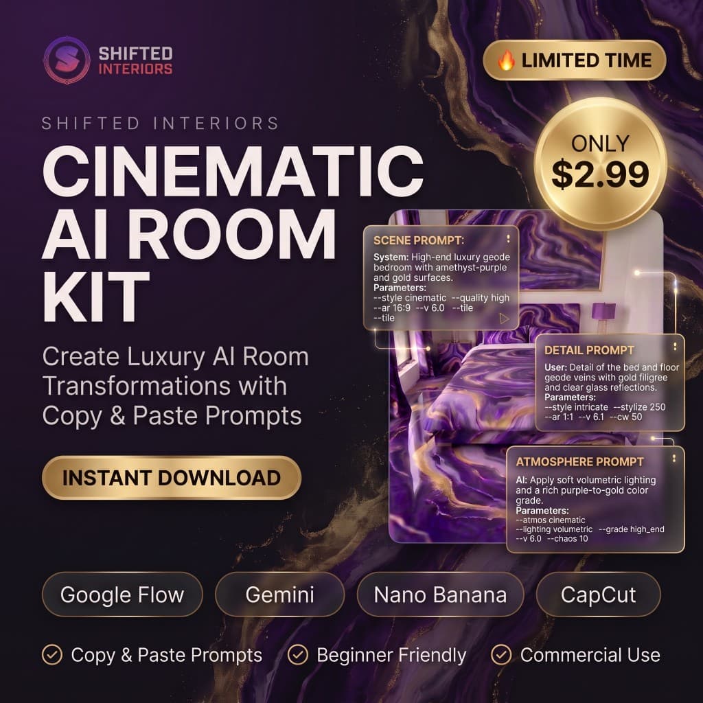 Cinematic AI Room Transformation Blueprint